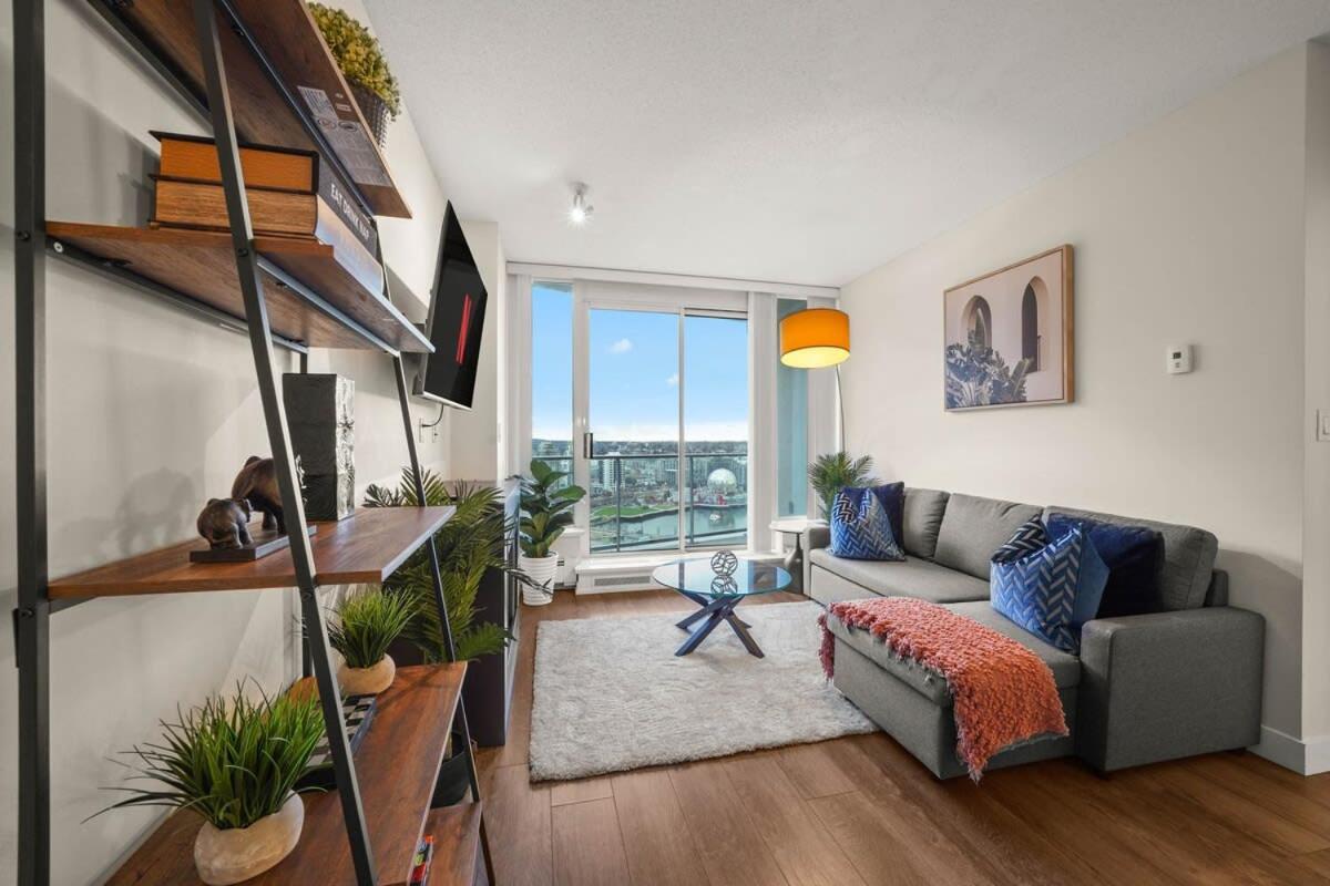 Dazzling Condo By Stadium Downtown With Free Parking Vancouver Eksteriør billede