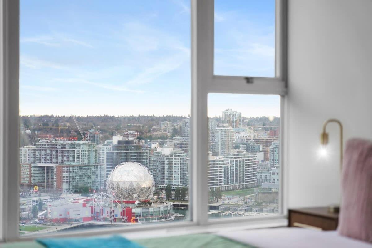 Dazzling Condo By Stadium Downtown With Free Parking Vancouver Eksteriør billede